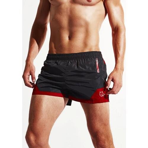 New Men Beach Pants Quick Drying Three Point Shorts Breathable Running Casual Shorts European And American Fashion Sports Pants