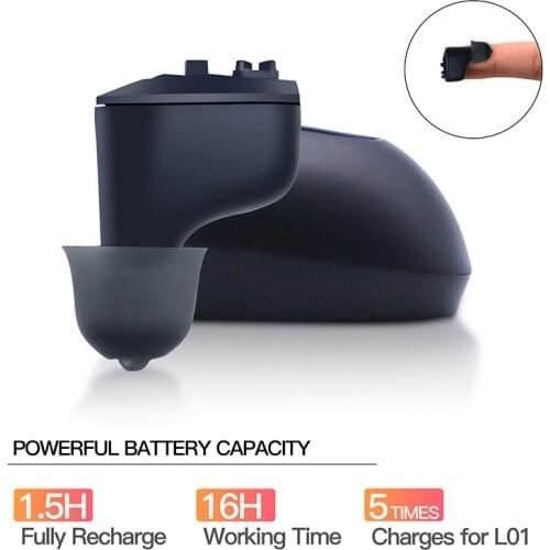 Portable Black Hearing Aids Mini Digital Wireless Sound Amplifier Headphones for Elderly Deafness Personal Left&Right Ear Aid