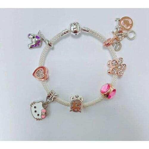 Qeitye Pink Bracelets