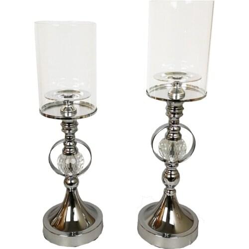 Nordic Metal Candle Holder Romantic Dinner Modern Wedding Table Candelabros Living Room Bougeoir Home Decor Candle Holder BS50ZT