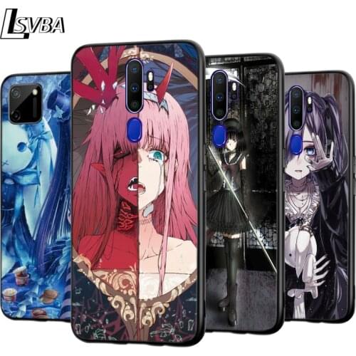 Dark Anime Girl For OPPO A5 A9 A7 A11X A1K A12 A12E A31 A32 A53 A53S A72 A73 A93 AX7 Pro 2020 2018 5G Phone Case