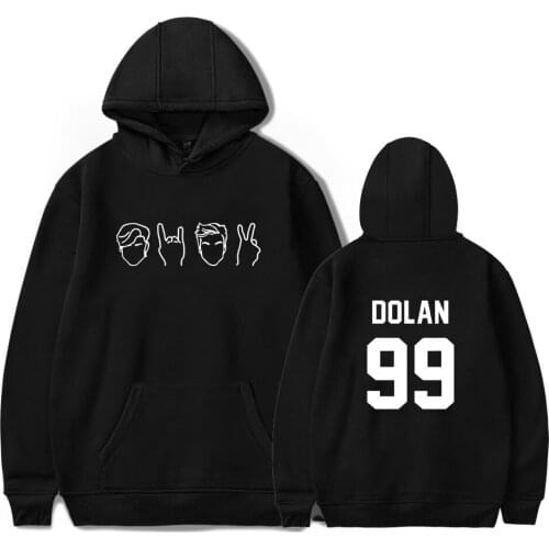 Dolan Twins cotton oversized Hoodies Sweatshirt Women Men Pullover Casual Print Streetwear Clothes Hip Hop Hoodie tracksuit