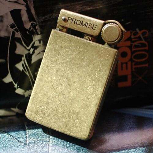 High-quality Old-fashioned Retro Pure Copper Kerosene Lighter New Classic Nostalgic Men’s Gift Portable Smoking Gadget