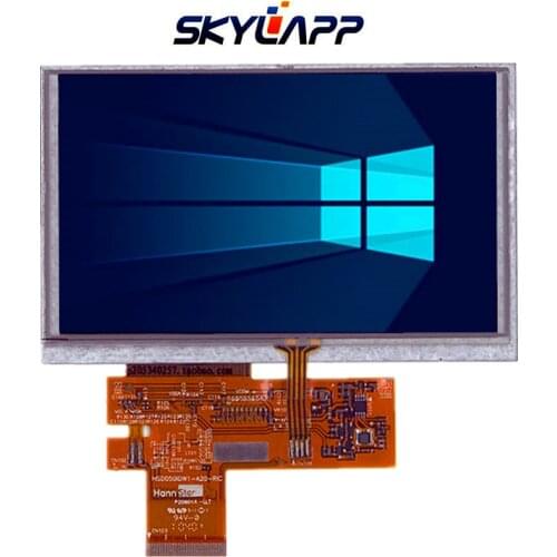 Original 5''Inch Complete LCD Screen 40 Pin for Navi N50 HD HSD050IDW1-A20-A Display Panel TouchScreen Digitizer Repair