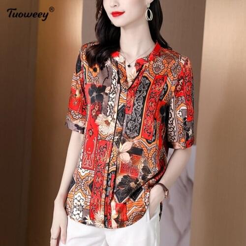 2021 New Fashion Chiffon Women Blouse and Tops Office Long Sleeve White Women Shirts with Tie V Neck Loose Female Clothing
