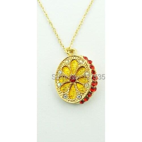 3 pcs/lot fashion jewelry lemon citrus pendant necklace short necklace