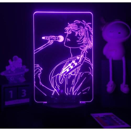 Anime GIVEN Figures 3D LED Lamp for Bed Room Decor Colorful Nightlight BL Table Lamp GIVEN Led Night Light Dropshipping