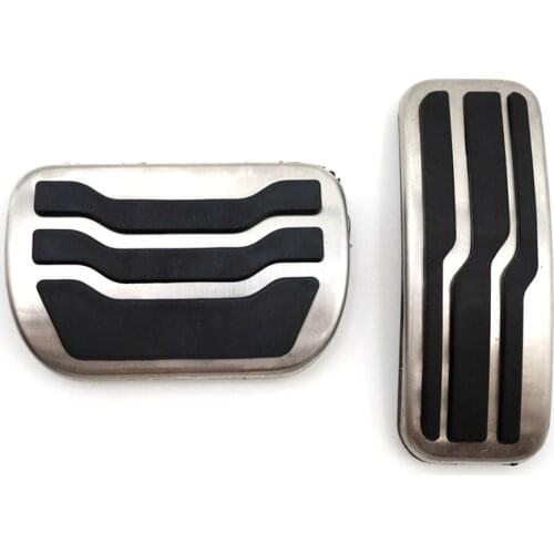 Car Accessories Stainless Steel Car Gas Brake Pedal Pads Cover for Ford New Mondeo EDGE Fusion Energi For Lincoln MKZ AT