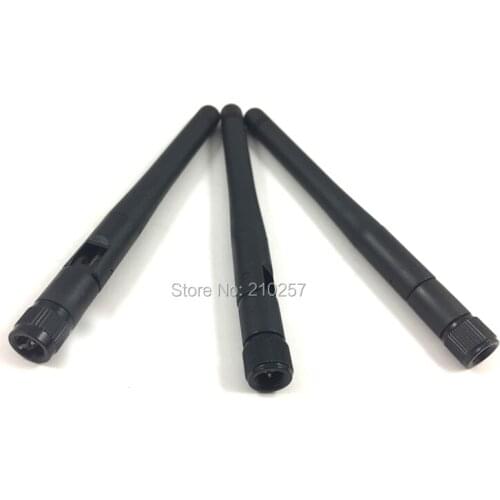Free Shipping 10pcs 2.4Ghz 2dbi Sma Male Plug Wireless Router Wifi Antenna