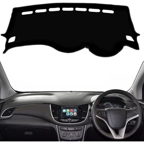 For Chevrolet Trax Tracker Holden 2017 2018 2019 Dashmat Dashboard Cover Mat Pad Dash Sunshade Instrument Carpet Car Accessories