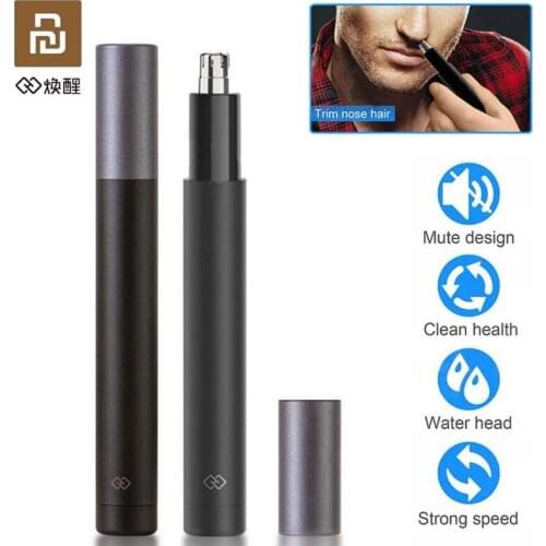 Youpin Mini Electric Nose Hair Trimmer Ear Hair Shaver Clipper HN1 Sharp Blade Body Wash Portable Minimalist Design Waterproof