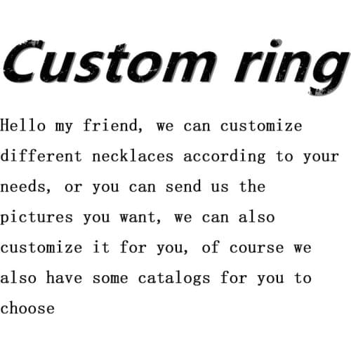 HANGZHI 2021 NEW Customize various styles of metal ring necklace bracelet and acrylic ring beaded bracelet necklace