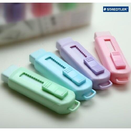 STAEDTLER 525 Eraser Pastel Colors Germany