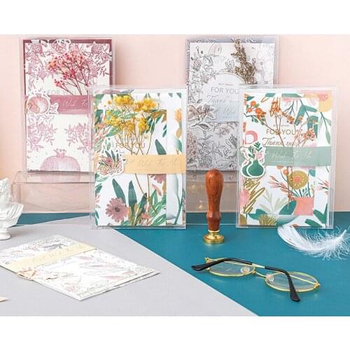 Flower Plant Printed Material Paper DIY Hand Account Photo Album Journal Decoration Accessories