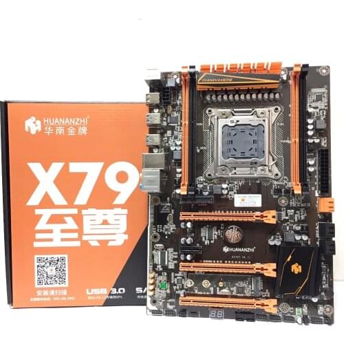 HUANANZHI deluxe X79 LGA 2011 DDR3 PC Motherboards Computer Motherboards Suitable for server RAM desktop RAM M.2 SSD