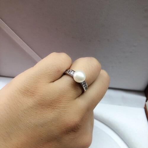 New Hot Ring Mountings Base Findings Settings Adjustable Ring Jewelry Parts Fittings Party Accessories for Pearl Beads Stones