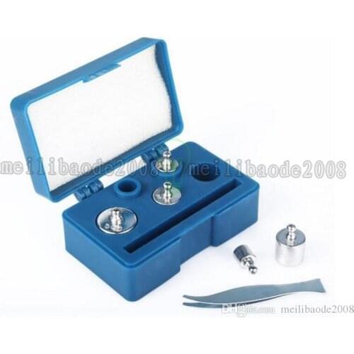 NEW Weight Set Precision Chrome Calibration Weight Kit 50g 20g 20g 10g 5g free shipping MYY