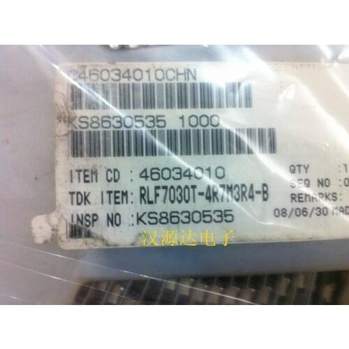 Original New 100% RLF7030T-4R7M3R4-B 4.7UH 3.4A 7.3*6.8*3.2MM SMD power inductor