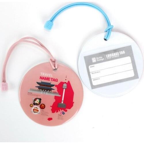 By dhl or ems 500pcs new ID Luggage Tags Country Map Design Suitcase Name Address Holder Tag