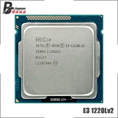 Intel Xeon E3-1220LV2 E3 1220L V2 2.3 GHz Two-Core CPU Processor 3M 17W LGA 1155