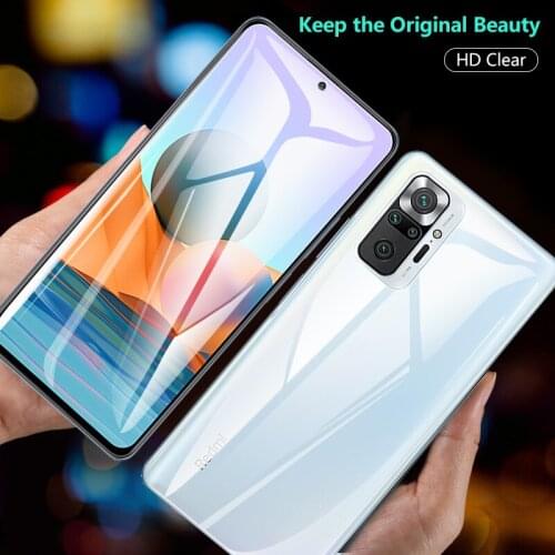 Front and back Hydrogel Film For Xiaomi Redmi Note 10 Pro Max Screen Protector 3D Film For Note 10 Pro 10S 5G Redmi K40 Pro