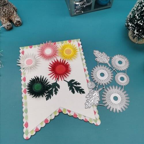 Flower petal metal die-cutting DIY scrapbooks, paper CARDS decorative arts and crafts embossing cutting dies