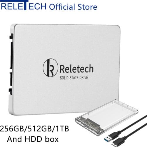 Reletech P400 SATA SSD 256 GB SATA3 2.5" Internal Solid State Hard Drive Hard Disk Laptop Desktop