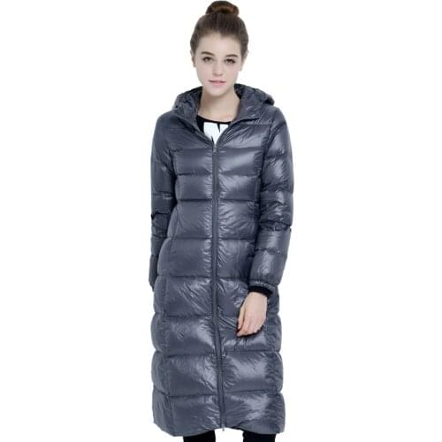 Winter Jacket Women Windproof Warm Ultra Light Long Women Down Jackets New Winter Parkas Womens Parkas Mujer Plus Size 3XL Coat