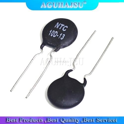 10pcs NTC Thermistor Resistor NTC 10D-13 Thermal Resistor