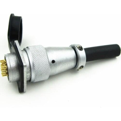 TP28 20 Core Round Aviation Connector Plug Socket HAOGNCN Connect Plug-in Unit Open Hole 28mm