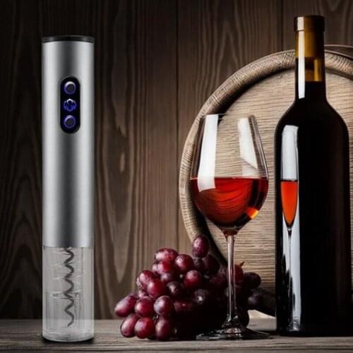 Automatic Electric Wine Opener Corkscrew Remover Aluminum alloy Wine Bottle Opener Kit Foil Cutter Set Bar Accessories