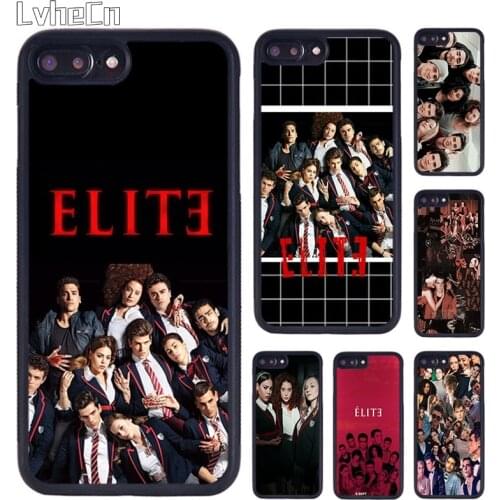 LvheCn Spanish TV series Elite Newly Arrived Phone Case Cover For iPhone 5 SE 6s 7 8 Plus 11 12 Pro X XR XS Max galaxy S8 S9 S10
