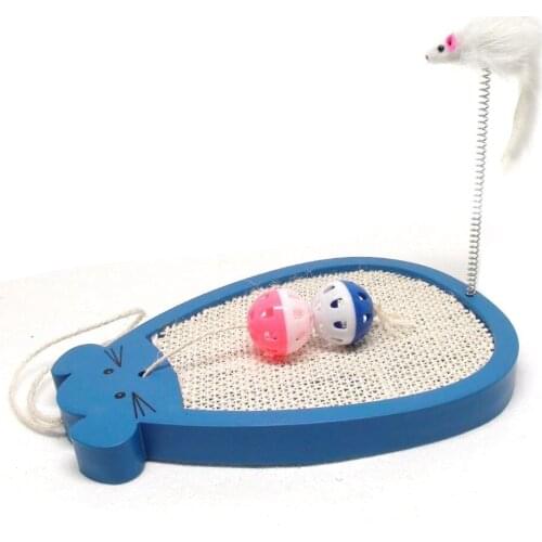 Cat Scratching Toy with Mouse 32x23cm