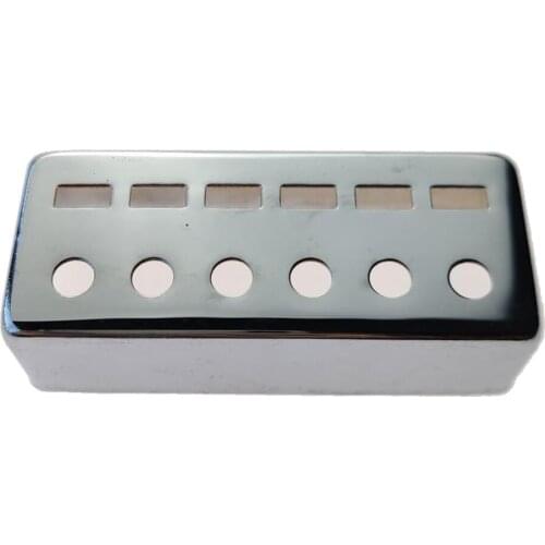 Exquisite Durable Copper Material Electric Guitar Pickup Cover (Chrome)