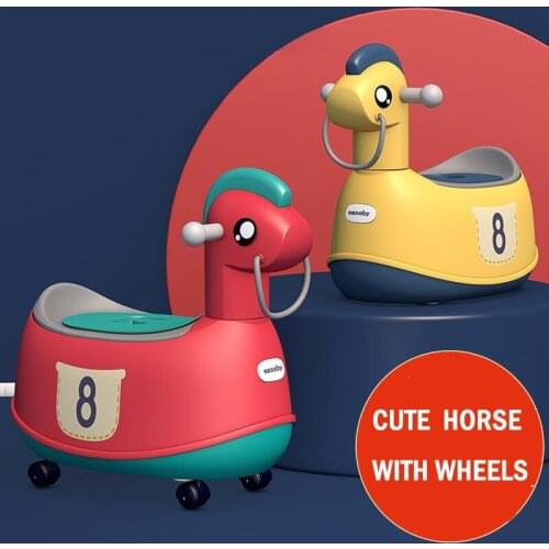 Hot selling plastic baby product car portable travel baby potty toilet