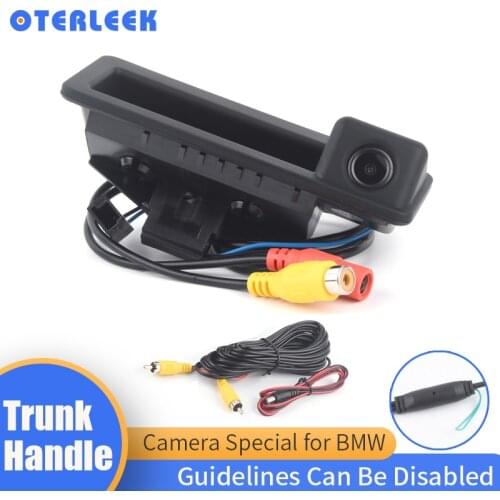 Oterleek Car Handle Camera Rear View for BMW E60 E61 E70 E71 E72 E82 E88 E84 E90 E91 E92 E93 X1 X5 Parking Backup Camera