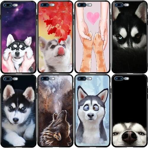 Phone Case for Samsung A5 A6 A7 A8 A10 A20 A30 A40 A50 A60 A70 A80 A90 J3 J4 J5 J6 J8 Plus Alaskan Malamute Siberian Husky dog