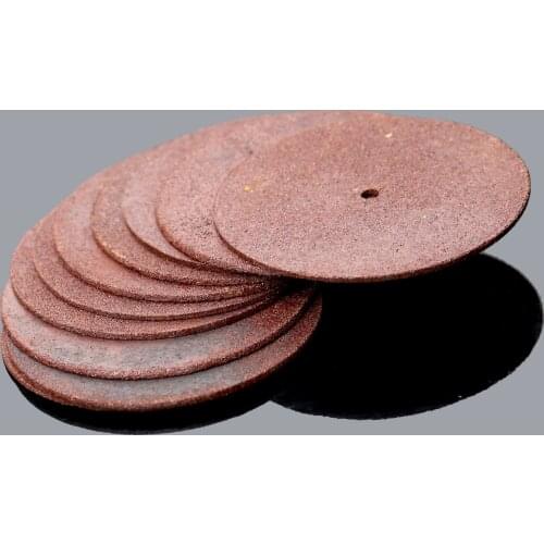 10Pcs 38mm Polishing Sanding Discs Resin Grinding Wheel Mini Circular Saw Cutting Disc for Drill Rotary Tool Dremel Accessories