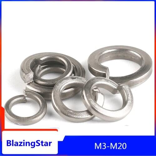 1-5PCS TA2 Pure Titanium Gasket Open Spring Pressure Washer Spacers M3 M4 M6 M8 M10 M12 M20 Acid And Alkali Resistant