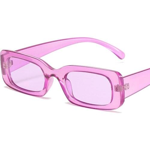 New unisex metal hinge retro small frame sunglasses trend fashion square small face sunglasses women street driving glasses