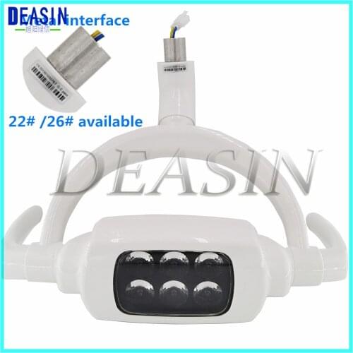 Dental 6 LED Lamp Oral Light Metal Interface COKALAA
