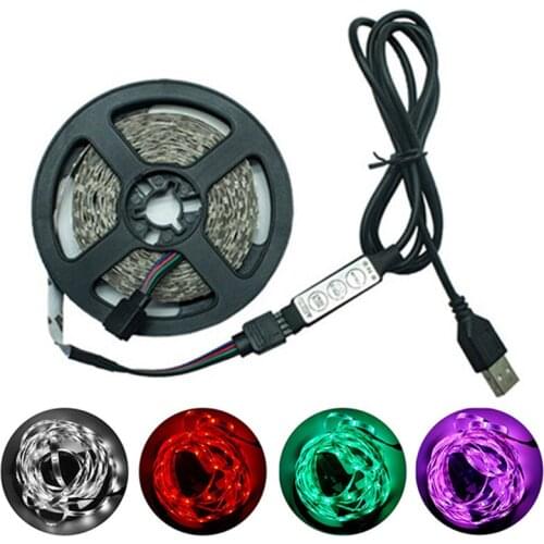 LED Strip Light Bluetooth USB Powered LED Lights Strips RGB 2835 Color Changing LED TV Backlights For Home Decor 5z