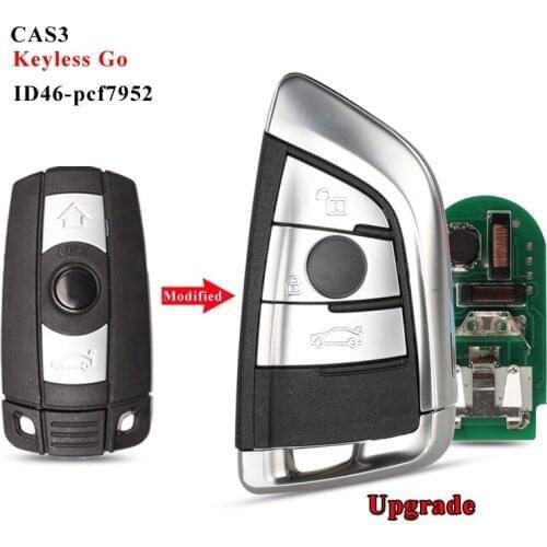 CN006094 Aftermarket 3 Button Smart key For BMW 3 5 6 Series X5 X6 Upgrade Remote With Frequency 315MHz 868Mhz PCF7952 Chip