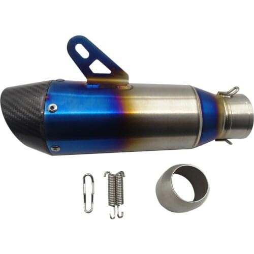 Universal 36~51mm Motorcycle Exhaust Muffler Escape 250SB FU150 GSX-R150 GSR250S RM-Z250 GSX250R RM-Z250 V-Strom250 SV650X SV650