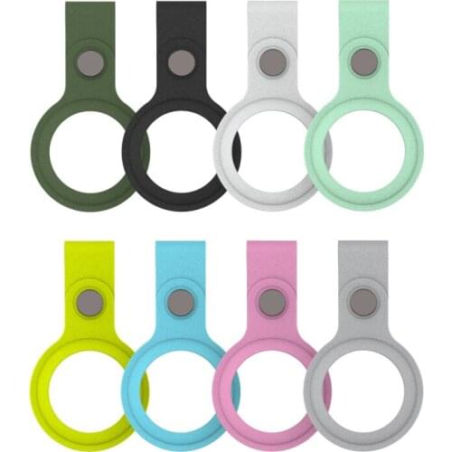 Sweat And Scratch Resistant, Suitable For Apple Airtags Locator Silicone Protective Cover Sports Soft Plastic Shell