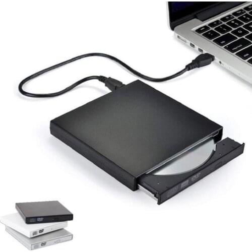 External USB 2.0 Combo DVD ROM Optical Drive CD VCD Reader Player for Laptop