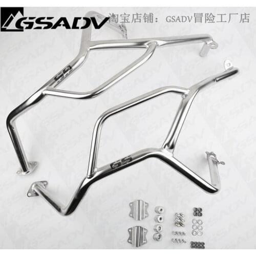 For BMW F800GS ADV Engine Guard Crash Bar Motorcycle Tank Bumpers Upper Fairing Protector