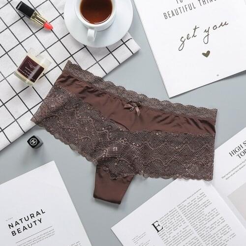 BALALOUM 3PCS New Arrivals Sexy Floral Lace Hollow Out Panties For Women Underwear Briefs Ladies Lingerie 4 Colors High Quality