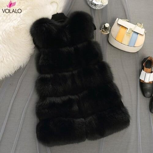 Faux Fur Coats Women New Fashion Thicken Women Sleeveless Faux Fur Vest 7 Colors Hooded Fur Vest Women Streetwear Fur Waistcoat