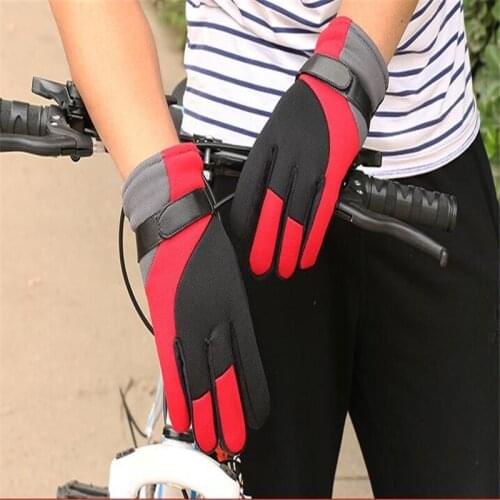 Winter Autumn Men Women Couple Gloves Full Finger Windproof Warm Outdoor Fitness Climbing Cycling Gloves